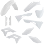 (image for) Acerbis Replacement Plastic Full Kit - White
