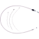 (image for) Quick Connect Braided Upper Clutch Cable Alternate Length - KarbonFibr