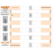(image for) Template for single-ply 2.86 pitch tracks