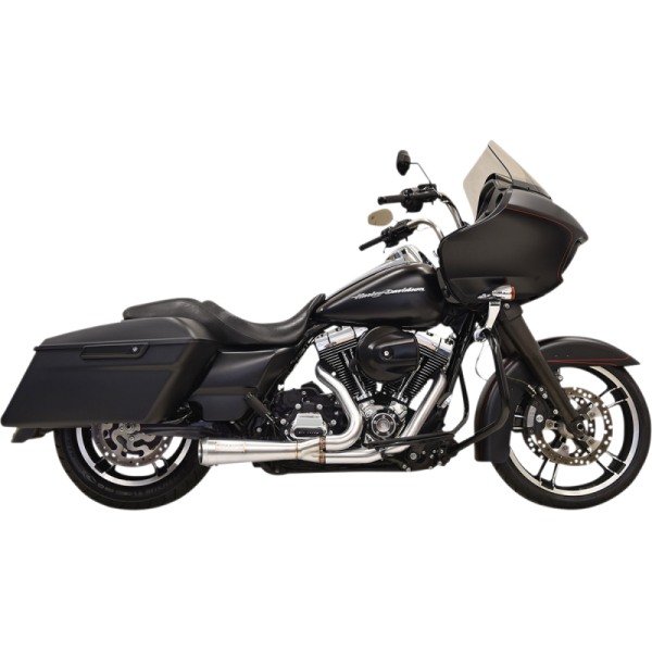 (image for) BASSANI XHAUST Short Road Rage 2-into-1 Exhaust System Stainless Steel