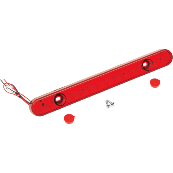 (image for) BRITE-LITES Rectangle 13.5", 13 LED dual function, red