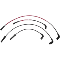 (image for) Braided Spark Plug Wires Red