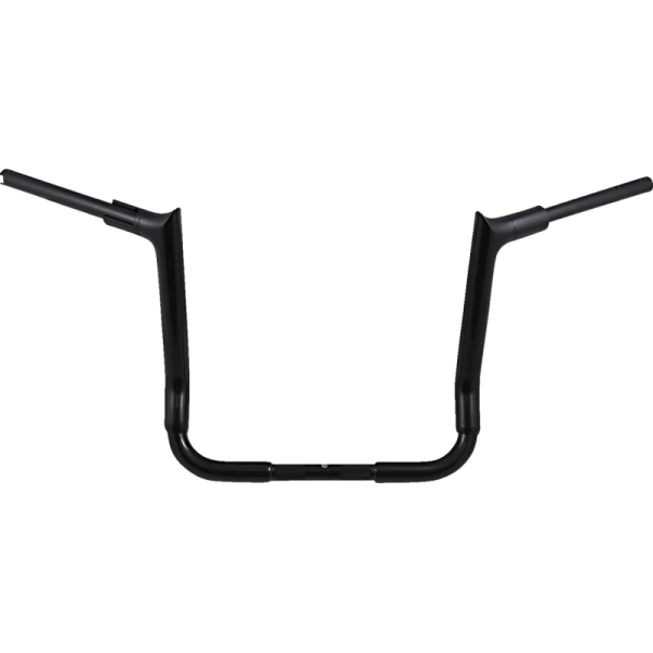 (image for) FAT BAGGERS INC EZ Install Pointed Top Handlebar - Black, 14” Rise