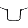 (image for) EZ Install Pointed Top Handlebar - Black, 14” Rise