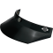 (image for) Biltwell Inc. 3-Snap Visor, Black