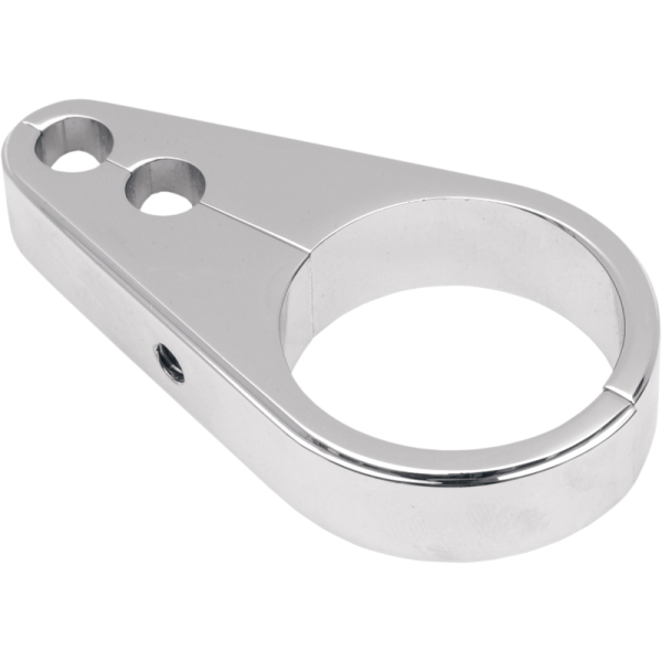 (image for) Drag Specialties Throttle/Idle Cable Clamp Chrome Dual 1 1/4"