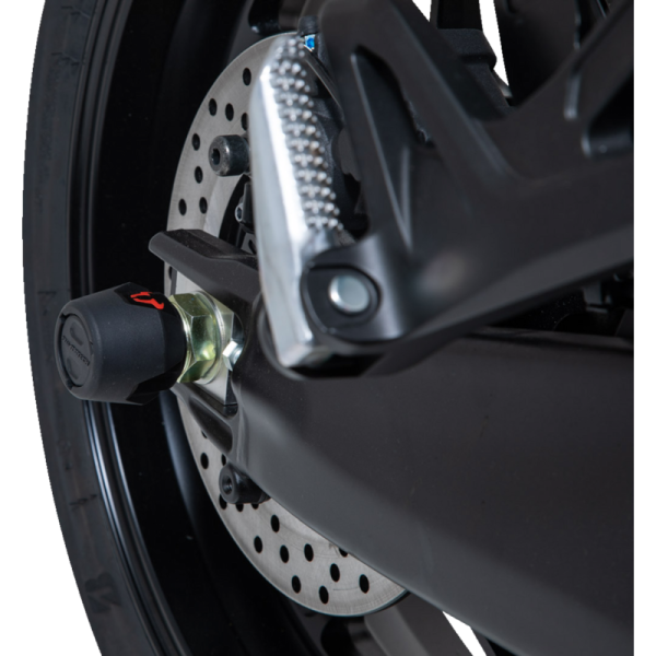 (image for) SW-MOTECH Rear Axle Slider Set - Yamaha Tracer 9