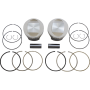 (image for) Tracker Series Piston Kit - 3.93" Bore