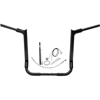 (image for) Fat Baggers Pointed Top EZ Install Handlebar 16" Gloss Black
