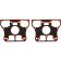 (image for) Rocker Cover Gaskets - 86-22 XL one-piece lower rocker housing (except RH Sportster) (steel)