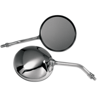 (image for) Round Honda CB-Style Mirror (10 mm thread, 5" Stem)