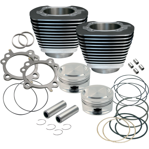 (image for) S&S CYCLE 95" Big Bore Kit Wrinkle Black