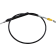 (image for) Black Vinyl/Stainless Braided Clutch Cable/Line