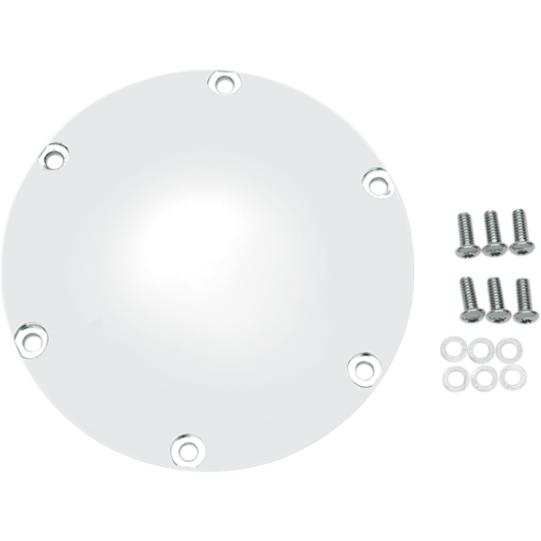 (image for) Drag Specialties Domed Derby Cover, Chrome