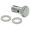 (image for) Chrome Banjo Bolt 3/8"-24 (3/4" L minus head)