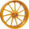 (image for) Performance Machine 18" x 5.5" Front Wheel, Assault Gold