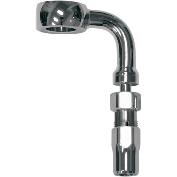 (image for) MAGNUM 10mm 90° Chrome Banjo w/ Stainless Fittings