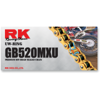 (image for) RK GB 520 MXU Gold Motocross Chain - 120 Links