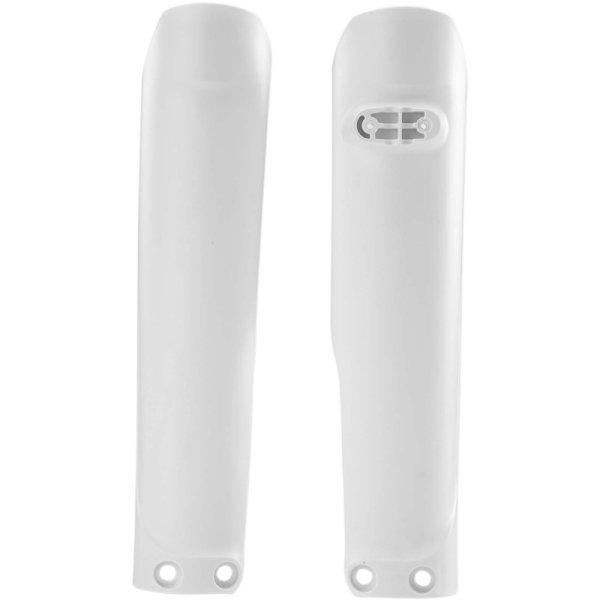 (image for) ACERBIS White 20 Lower Fork Cover Set / Shoe Protector