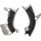 (image for) Acerbis X-Grip Frame Guard - Yamaha YZ250F 24-26, YZ250FX 25-26, YZ450F 23-26, YZ450FX 24-26 - Silver/black