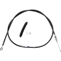 (image for) High Efficiency Black Vinyl Clutch Cable (Custom Length)