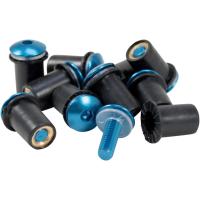 (image for) Round Windscreen Screw Kit - Blue