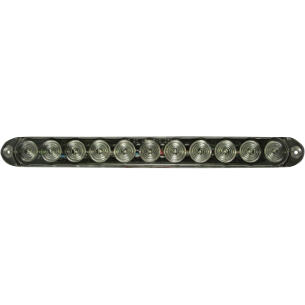 (image for) BRITE-LITES 14" long strip light, clear/11 red LED dual function