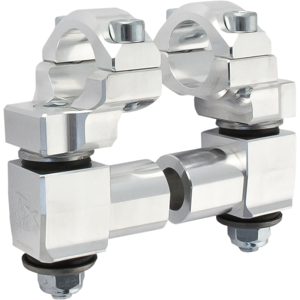 (image for) Rox Speed FX Anti-Vibration 2" Pivot Riser for 1 1/8" Bar Clamps, Aluminum Finish