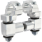 (image for) Anti-Vibration 2" Pivot Riser for 1 1/8" Bar Clamps, Aluminum Finish