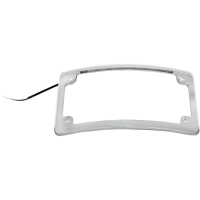 (image for) Radius LED License Plate Frame, Chrome