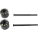 (image for) Black Satin Bar End Weights