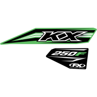 (image for) Factory Effex OEM Shroud and Tank/Shroud Graphics, Style 16 for KX250F 13-16