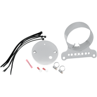 (image for) Single Gauge Bracket Chrome