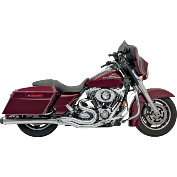(image for) BASSANI XHAUST Road Rage II Mega Power Exhaust System Chrome