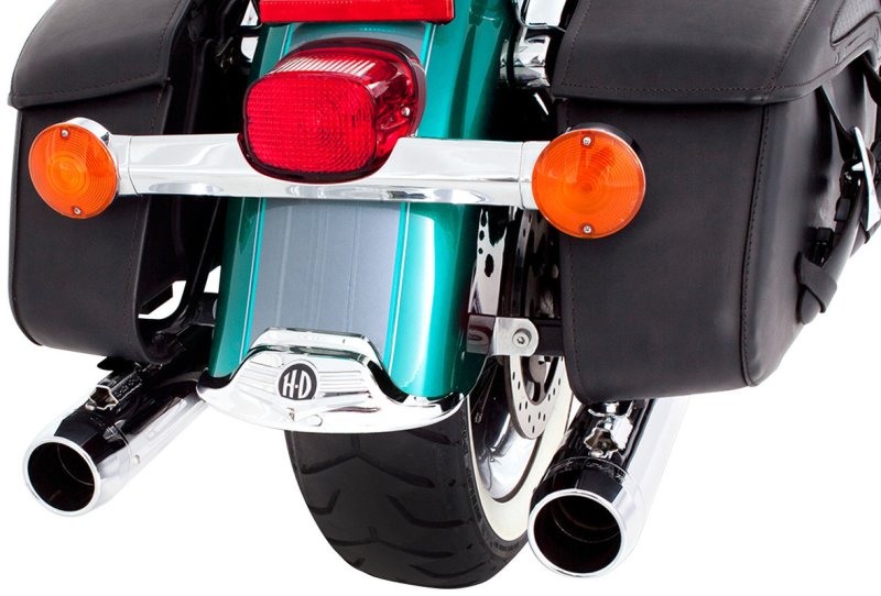 (image for) True Duals 3.5" Chrome System with Chrome End Caps