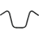 (image for) Burly Brand 1" Narrow Bottom Ape Hangers - Gloss Black