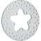 (image for) Polished Rear Brake Rotor 1710-1063