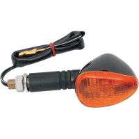 (image for) Compact Flexible Marker Light - Black/Amber (Dual Filament)