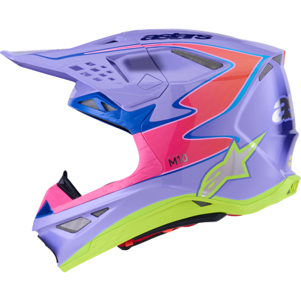 (image for) Alpinestars S-M10 Supertech Helmet - Jettson, Purple/Pink - Size M