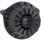 (image for) Arlen Ness Inverted Series Air Cleaner Kit - 15-Spoke, black anodized