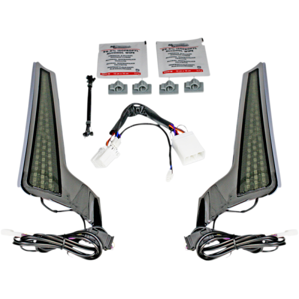 (image for) Custom Dynamics Fascia LED Panel Chrome