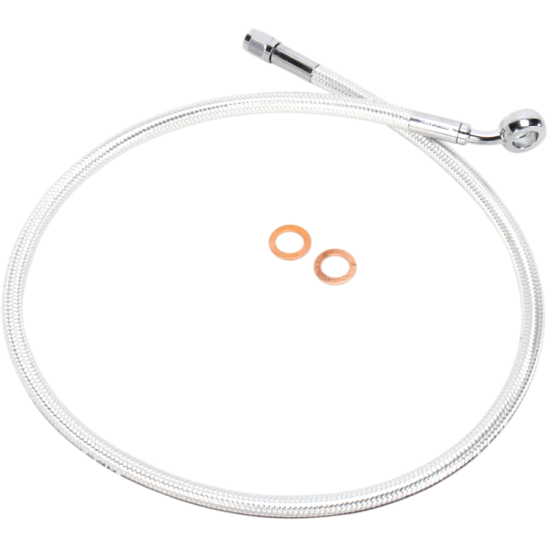 (image for) Universal Upper Front Brake Line 30" (Sterling Chromite)