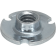 (image for) Dished T-Nut, 3/4" Head, 1/4"-20 Thread, 48 Pkg