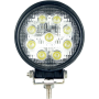 (image for) 4" LED, round, flood
