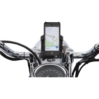 (image for) Smartphone Holder without Charger - Black Handlebar Mount (7/8"-1")