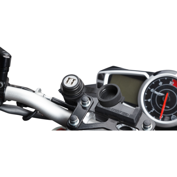 (image for) SW-MOTECH Double USB Power Port with Cable Harness