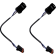 (image for) Custom Dynamics Front Turn Signal Extension Harness - +4"