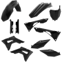 (image for) Acerbis Replacement Plastic Full Kit - Black