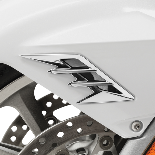 (image for) SHOW CHROME Front Fender Vent Accent, Chrome