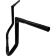 (image for) EZ Install 1 1/4" Flat Top Handlebar Gloss Black 14" Rise